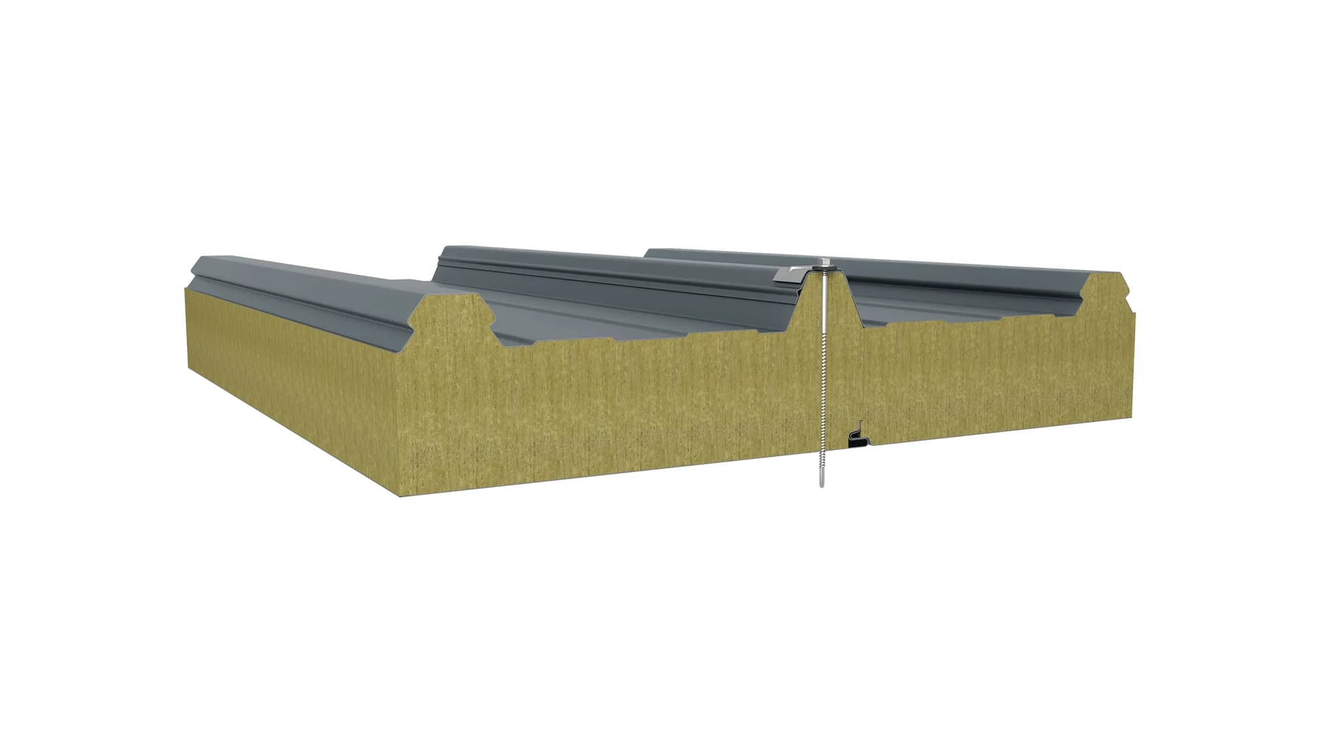 Solar Uyumlu Dıştan Vidalı 3R-5R Taşyünü Çatı Paneli ürün görseli 3