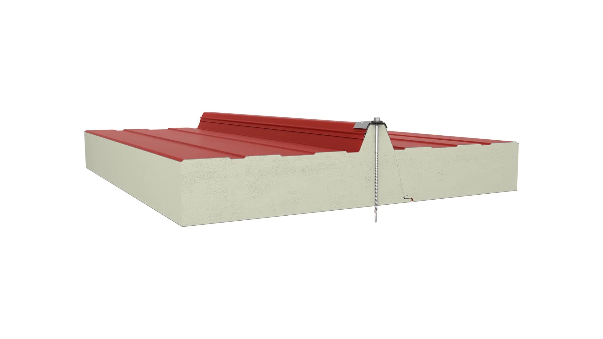 Dıştan Vidalı 3R-5R PUR/PIR Çatı Paneli ürün görseli 3